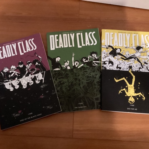 Deadly Class Comic Set Three Books Image Comics Great Condition - Picture 1 of 2